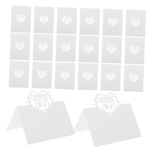 OFFSCH 50 Stück Vogelhöhle Tischkarte Party Place -karte Romantische Tischdekoration Karten Zur Hochzeitsbegleitung Tabellennamenkarten Dekorative Sitzkarten Platzkarten Papier Weiß OFFSCH 50 Stück Vogelhöhle Tischkarte Party Place -karte Romantische Tischdekoration Karten Zur Hochzeitsbegleitung Tabellennamenkarten Dekorative Sitzkarten Platzkarten Papier Weiß von OFFSCH