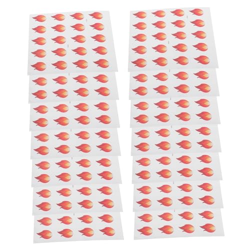 OFFSCH 500 Stück Wasserfeste Feuerflammen Aufkleber Realistische Kleine Flammen Sticker mit Starker Haftung Öl Würzglas Etiketten DIY Scrapbooking Dekoration OFFSCH 500 Stück Wasserfeste Feuerflammen Aufkleber Realistische Kleine Flammen Sticker mit Starker Haftung Öl Würzglas Etiketten DIY Scrapbooking Dekoration von OFFSCH
