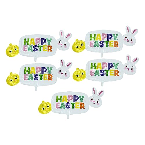 OFFSCH 5er-pack Aluminiumfolie-ballon-banner Für Ostern. Sichere Stabile Dekorative Ballons Für Hochzeitsfeiern Und Fotoshootings OFFSCH 5er-pack Aluminiumfolie-ballon-banner Für Ostern. Sichere Stabile Dekorative Ballons Für Hochzeitsfeiern Und Fotoshootings von OFFSCH
