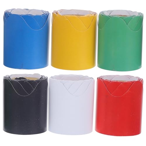 OFFSCH 6 Rollen Pinnwand Bordüren Papier Je Bunte Gewellte Klassenzimmer Dekoration Papierbordüren für Tafel Bulletin Board Fenster Büro Diy Bastelprojekte OFFSCH 6 Rollen Pinnwand Bordüren Papier Je Bunte Gewellte Klassenzimmer Dekoration Papierbordüren für Tafel Bulletin Board Fenster Büro Diy Bastelprojekte von OFFSCH