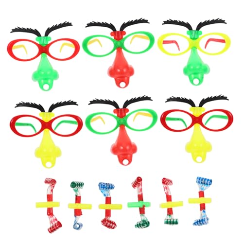 OFFSCH 6 Stück Lustige Brille Verkleidung Karikatur Gruselig Party Sonnenbrille Verrückt Led Halloween-brille Dekoration Vorgeben Gläser Kind Karnevalsclownnase Kreativ Kostüm Baumwolle OFFSCH 6 Stück Lustige Brille Verkleidung Karikatur Gruselig Party Sonnenbrille Verrückt Led Halloween-brille Dekoration Vorgeben Gläser Kind Karnevalsclownnase Kreativ Kostüm Baumwolle von OFFSCH