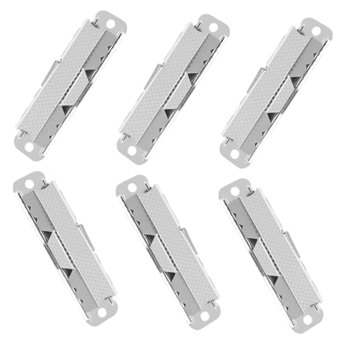 OFFSCH 6 Stück Metall Klemmbrett Clips Starke Büro Binder Klammern für Dokumente Vielseitige Metall Klammern mit Hoher Klemmkraft für Büro Schule und Organisation OFFSCH 6 Stück Metall Klemmbrett Clips Starke Büro Binder Klammern für Dokumente Vielseitige Metall Klammern mit Hoher Klemmkraft für Büro Schule und Organisation von OFFSCH