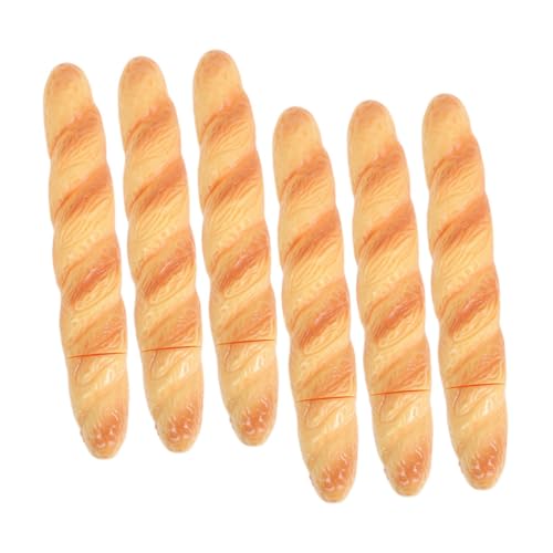 OFFSCH 6 Stück Teiliges Brotform Kugelschreiber Realistische Baguette Schreibstifte Kreative Büro Schulbedarf Originelle Geschenkidee für Erwachsene OFFSCH 6 Stück Teiliges Brotform Kugelschreiber Realistische Baguette Schreibstifte Kreative Büro Schulbedarf Originelle Geschenkidee für Erwachsene von OFFSCH