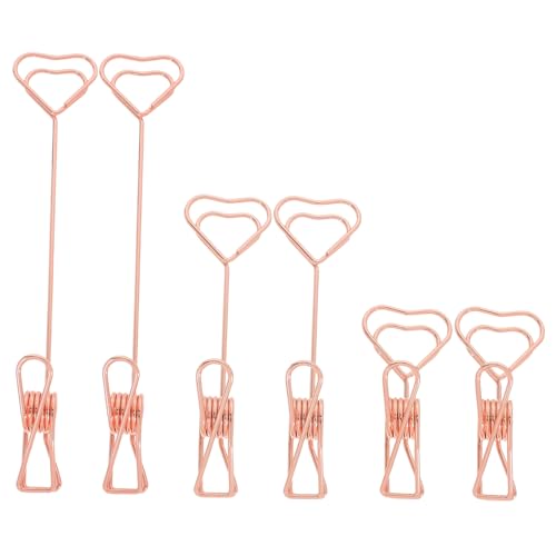 OFFSCH 6 Stück Teiliges Herz notizhalter Metall Robuster Memo Visitenkartenhalter Multifunktionaler Zettelhalter für Schreibtisch Tragbarer Kartenhalter für Büro Hochzeit Zuhause OFFSCH 6 Stück Teiliges Herz notizhalter Metall Robuster Memo Visitenkartenhalter Multifunktionaler Zettelhalter für Schreibtisch Tragbarer Kartenhalter für Büro Hochzeit Zuhause von OFFSCH