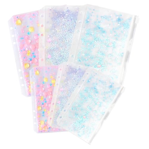 OFFSCH A5 Und A6 Handbuch Aufbewahrungsbeutel Mit Reißverschluss PVC Zip Taschen Für Lose Blätter Bunte Bindertaschen Ideal Für Bürobedarf Und Organisation OFFSCH A5 Und A6 Handbuch Aufbewahrungsbeutel Mit Reißverschluss PVC Zip Taschen Für Lose Blätter Bunte Bindertaschen Ideal Für Bürobedarf Und Organisation von OFFSCH