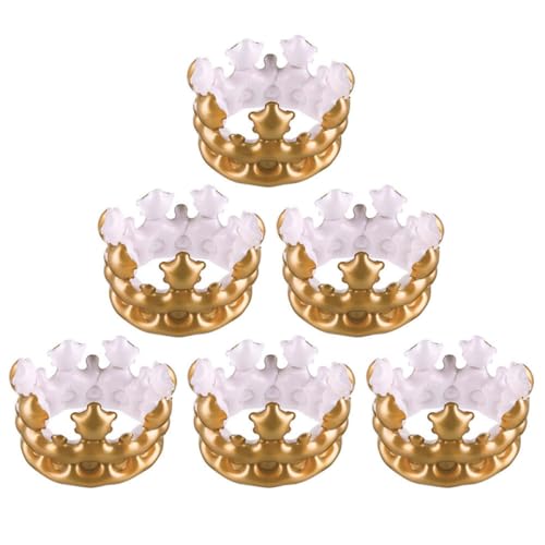 OFFSCH 6 Stücke Aufblasbare Geburtstag Krone Kunststoff Cosplay Kopfschmuck Phantasie Kleid Requisiten OFFSCH 6 Stücke Aufblasbare Geburtstag Krone Kunststoff Cosplay Kopfschmuck Phantasie Kleid Requisiten von OFFSCH