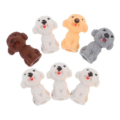 OFFSCH 7 Stück Teiliges Niedliche Hund radiergummis aus Langlebigem Tpr Kreatives Design in Weiß Gelb Braun und Praktisch und Leicht für Schule und Schüler Praktische und Tragbare OFFSCH 7 Stück Teiliges Niedliche Hund radiergummis aus Langlebigem Tpr Kreatives Design in Weiß Gelb Braun und Praktisch und Leicht für Schule und Schüler Praktische und Tragbare von OFFSCH
