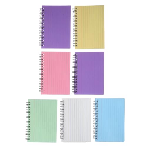 OFFSCH 7 Stück Teiliges Spiral Handlicher Memo-notizblock mit Abreißbaren Blättern Praktisch und Leicht für Büro Schule Reise und Kreative Notizen OFFSCH 7 Stück Teiliges Spiral Handlicher Memo-notizblock mit Abreißbaren Blättern Praktisch und Leicht für Büro Schule Reise und Kreative Notizen von OFFSCH