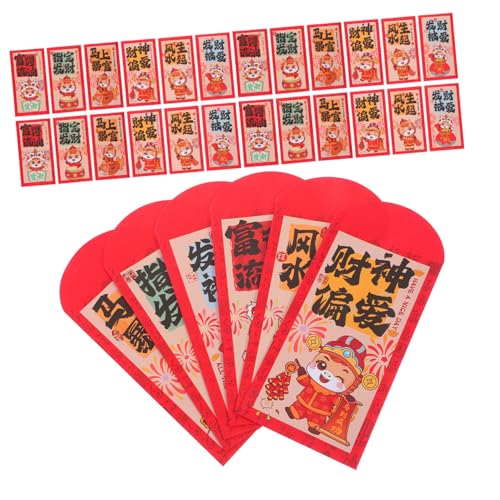 OFFSCH 72 Stück Chinesische Neujahrsumschläge Pferdejahr Rote Umschläge Hongbao Li Xi Geldtaschen Für Frühlingsfest Geburtstag Hochzeit Dekoration Je Umschläge OFFSCH 72 Stück Chinesische Neujahrsumschläge Pferdejahr Rote Umschläge Hongbao Li Xi Geldtaschen Für Frühlingsfest Geburtstag Hochzeit Dekoration Je Umschläge von OFFSCH