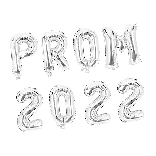 OFFSCH Graduierung Ballon Dekoration Set Von 8 Stück Buchstaben Zahlen Formen Indoor/outdoor Für Say von OFFSCH
