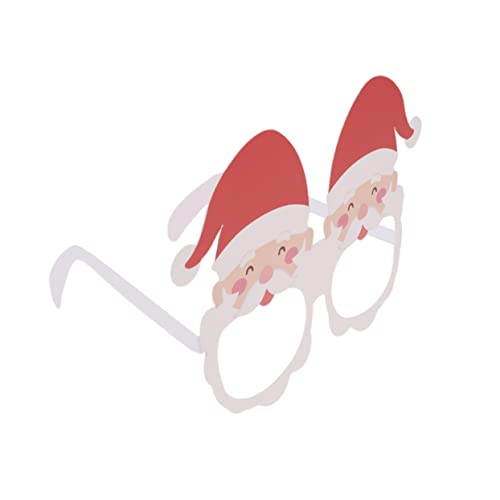 OFFSCH 8 Stk Geschenke lustige Sonnenbrille Weihnachtsbaum-Sonnenbrille Party-Sonnenbrille Weihnachtssto Gläser Festival-Foto-Requisiten Weihnachtsfeierzubehör Kleidung rote Mütze ältere von OFFSCH