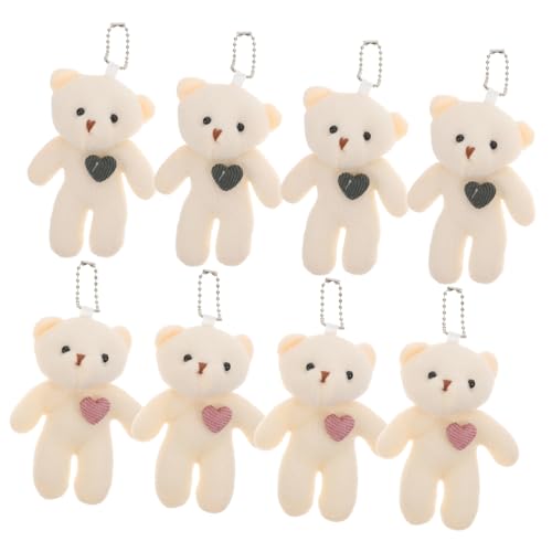 OFFSCH 8 Stücke Bär Schlüsselanhänger Spielzeug Für Jungen Und Mädchen Mini Plüschbär Schlüsselanhänger Abschlussfeier Gastgeschenke Kuscheltiere Groß OFFSCH 8 Stücke Bär Schlüsselanhänger Spielzeug Für Jungen Und Mädchen Mini Plüschbär Schlüsselanhänger Abschlussfeier Gastgeschenke Kuscheltiere Groß von OFFSCH