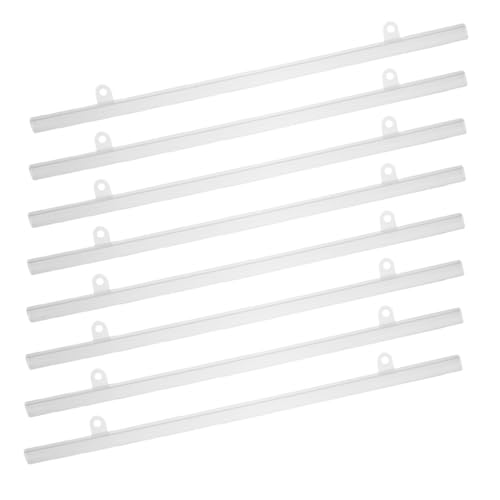 OFFSCH 8 Stück Teiliges PVC Posterhalter Stabile Wasserdichte Aufhängestangen für Einkaufszentren und Supermärkte Praktische Rutschfeste Posterhalterung zur Sicheren Präsentation von OFFSCH 8 Stück Teiliges PVC Posterhalter Stabile Wasserdichte Aufhängestangen für Einkaufszentren und Supermärkte Praktische Rutschfeste Posterhalterung zur Sicheren Präsentation von von OFFSCH