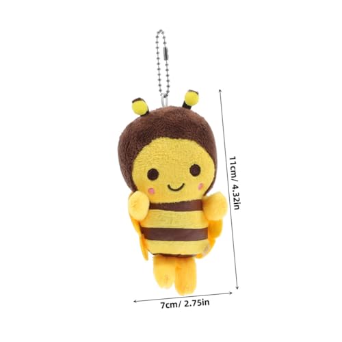OFFSCH 8 Stück Teiliges Plüsch bienen Schlüsselanhänger Flauschig Süßes Kuscheltier Anhänger für Taschen Deko Party Bienenliebhaber Sammler OFFSCH 8 Stück Teiliges Plüsch bienen Schlüsselanhänger Flauschig Süßes Kuscheltier Anhänger für Taschen Deko Party Bienenliebhaber Sammler von OFFSCH