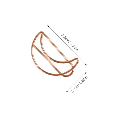 OFFSCH 90 Stück Teiliges Mondförmige Metall Büroklammer Dekorative Lesezeichen und Memo Clips in Gold Roségold Silber Robust und Vielseitig für Schule Büro und Heimorganisation OFFSCH 90 Stück Teiliges Mondförmige Metall Büroklammer Dekorative Lesezeichen und Memo Clips in Gold Roségold Silber Robust und Vielseitig für Schule Büro und Heimorganisation von OFFSCH
