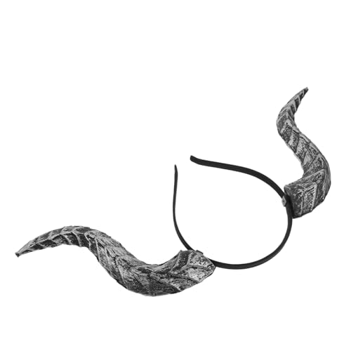 OFFSCH Abnehmbares Steampunk Hörner Cosplay Zubehör für Gothic Maskerade Kostüme Damen Herren Vielseitig und Schnell Verstellbar von OFFSCH
