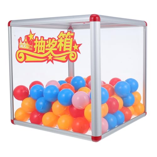 OFFSCH Acryl Spendenbox mit Schlitz Robuste Transparente Voting und Vorschlagsbox für Meetings Fundraising Veranstaltungen Quadratischem Karteneinschub von OFFSCH