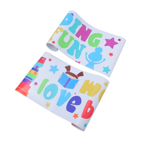 OFFSCH Back To School Wandtattoo Abziehbare PVC Klassenzimmer Wanddekoration mit Bunten Motivierenden Motiven Vielseitig für Grundschule Kindergarten Pinnwand und Schulflure Einfache OFFSCH Back To School Wandtattoo Abziehbare PVC Klassenzimmer Wanddekoration mit Bunten Motivierenden Motiven Vielseitig für Grundschule Kindergarten Pinnwand und Schulflure Einfache von OFFSCH