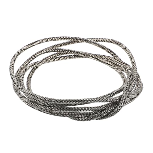 OFFSCH Bassgitarren Verkabelungskabel Metallgeflecht Langlebiger Potentiometer Leiterdraht für Stabile Sichere Gitarrenschaltung Geeignet für Gitarren und Bassgitarren von OFFSCH