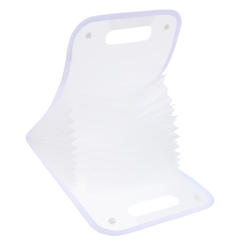 OFFSCH Dateiordner Akkordeon Datei Organizer Brief Größe Papier Dokument Quittungs Organizer Akkordeon Einreichungsordner Für Home Office Und Reisen Weiß Im Klassenzimmer von OFFSCH