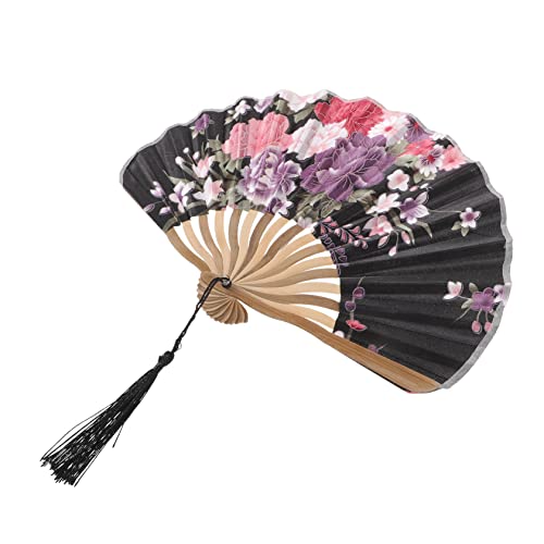 OFFSCH Faltbarer Handfächer im Japanischen Stil Leichter Dekorativer Fächer aus Holz für Tanz Fotografie und Sommerreisen Eleganter Klappfächer für Besondere Anlässe OFFSCH Faltbarer Handfächer im Japanischen Stil Leichter Dekorativer Fächer aus Holz für Tanz Fotografie und Sommerreisen Eleganter Klappfächer für Besondere Anlässe von OFFSCH