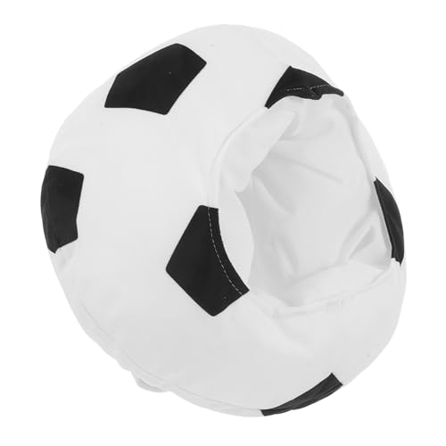 OFFSCH Fußball-Kopfbedeckung fußballförmiger Hut für Partys Cosplay und Geburtstagsveranstaltungen Unisex-Passform OFFSCH Fußball-Kopfbedeckung fußballförmiger Hut für Partys Cosplay und Geburtstagsveranstaltungen Unisex-Passform von OFFSCH