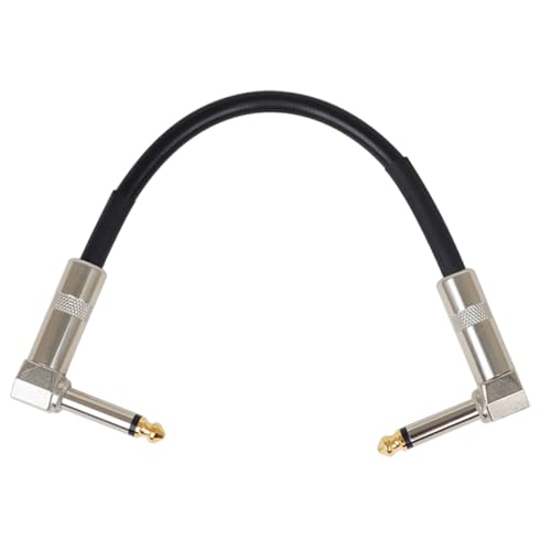 OFFSCH Gitarreneffektkabel mit Metallstecker für Musiker Effektive Verbindung für Instrumente Langlebige Materialien für Effektpedale und Gitarren OFFSCH Gitarreneffektkabel mit Metallstecker für Musiker Effektive Verbindung für Instrumente Langlebige Materialien für Effektpedale und Gitarren von OFFSCH