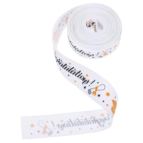 OFFSCH Graduationsbänder Dekoratives Geschenkband für DIY Projekte Yards aus Strapazierfähigem für Abschlussfeiern Bastelarbeiten und Geschenkverpackungen OFFSCH Graduationsbänder Dekoratives Geschenkband für DIY Projekte Yards aus Strapazierfähigem für Abschlussfeiern Bastelarbeiten und Geschenkverpackungen von OFFSCH