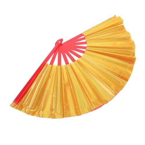 OFFSCH Großer Faltbarer Tai Chi Handfächer Doppelseitig Leichter Tanzfächer Faltbarer Hand Fan für Performance Fotografie Party Sommer OFFSCH Großer Faltbarer Tai Chi Handfächer Doppelseitig Leichter Tanzfächer Faltbarer Hand Fan für Performance Fotografie Party Sommer von OFFSCH