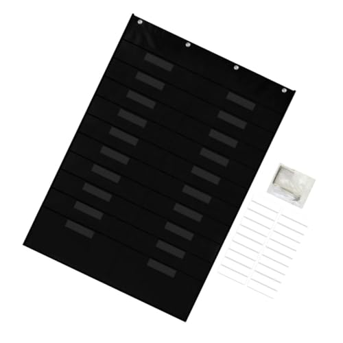 OFFSCH Hängende Aufbewahrungstasche für Tür und Wand Großer Organizer mit Robustem Material Vielseitiger Datei und Dokumentenhalter für Klassenzimmer und Büro Leicht zu Reinigen von OFFSCH