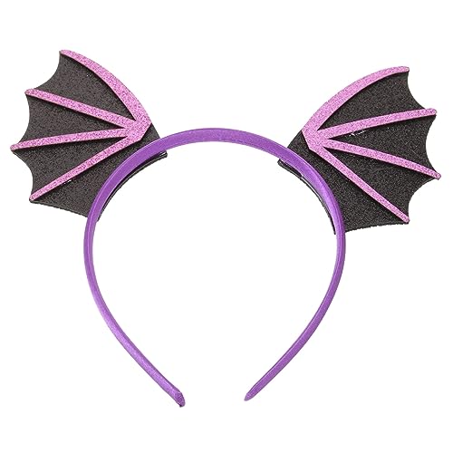 OFFSCH Halloween Haarreif Fledermaus Flügel Stirnband Damen Leichtes Kopfstück Teufel Kostüm Zubehör für Party Foto Halloween Fasching OFFSCH Halloween Haarreif Fledermaus Flügel Stirnband Damen Leichtes Kopfstück Teufel Kostüm Zubehör für Party Foto Halloween Fasching von OFFSCH