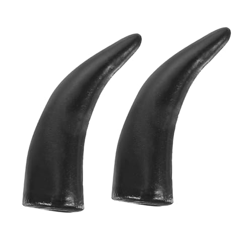 OFFSCH Halloween Stirnband mit Realistischen Schwarzen Kuhhörnern DIY Haar-accessoire aus Langlebigem Geeignet für Kostüm Karnevalspartys Kleine Ox-horn Haarschmuck OFFSCH Halloween Stirnband mit Realistischen Schwarzen Kuhhörnern DIY Haar-accessoire aus Langlebigem Geeignet für Kostüm Karnevalspartys Kleine Ox-horn Haarschmuck von OFFSCH