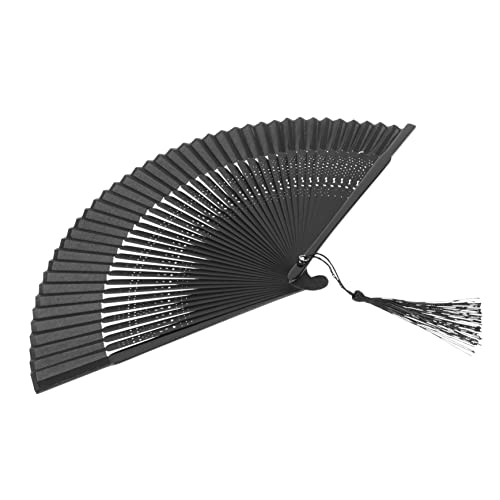 OFFSCH Handgefertigter Faltbarer Handfächer mit S Förmiger Hohlgravur Geräuschloser Wind Chinesischer Stil Robustes Design für Tanz Hochzeit Party Fotografie und Dekoration OFFSCH Handgefertigter Faltbarer Handfächer mit S Förmiger Hohlgravur Geräuschloser Wind Chinesischer Stil Robustes Design für Tanz Hochzeit Party Fotografie und Dekoration von OFFSCH