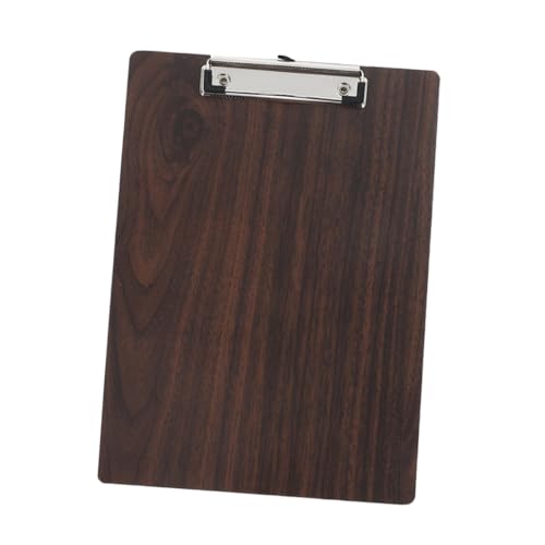 OFFSCH Holz Klemmbrett mit Metallclip für Outdoor Zeichnen Tragbares Zeichenbrett für Anfänger und Studenten Robustes Klemmbrett mit Fester Papierhalterung für Aquarell Skizzenmalerei von OFFSCH