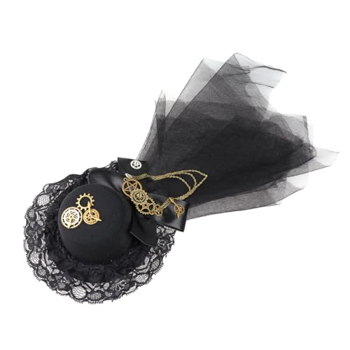 OFFSCH Hut mit Schleife und Clip seidenband ribbon haar pin haarklemmen haarpin bandalette haarklauenclip haar clips stutzenhalter Kappen Zylinder Kostüm Cowgirl-Hut Zubehör Party-Kappe OFFSCH Hut mit Schleife und Clip seidenband ribbon haar pin haarklemmen haarpin bandalette haarklauenclip haar clips stutzenhalter Kappen Zylinder Kostüm Cowgirl-Hut Zubehör Party-Kappe von OFFSCH
