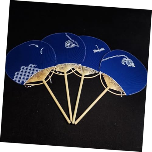OFFSCH Japanischer handfächer Rund mit Feiner Stickerei Leichter Asiatischer Tanzfächer für Dekoration und Kühlung Eleganter Chinesischer Stil für Traditionelle Kostüme und Sommeranlässe OFFSCH Japanischer handfächer Rund mit Feiner Stickerei Leichter Asiatischer Tanzfächer für Dekoration und Kühlung Eleganter Chinesischer Stil für Traditionelle Kostüme und Sommeranlässe von OFFSCH