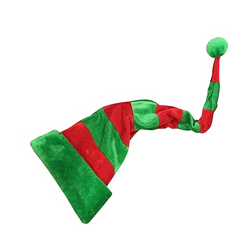 OFFSCH Kreative Weihnachtsmütze Aus üsch Lange Elfenmütze Und Idealer Kopfschmuck Für Partys Witziges Oder Foto Requisite Zu Weihnachten von OFFSCH