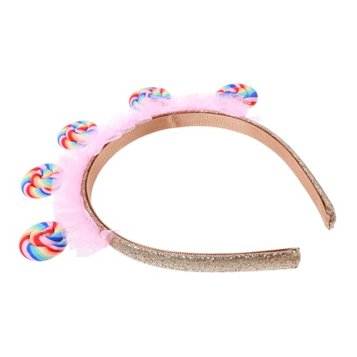 OFFSCH Lollipop Stirnband Haarschmuck Süßigkeiten Design Party Dekoration Foto Requisite Mädchen Geburtstagsfeier Rosa Cartoon Haarreifen OFFSCH Lollipop Stirnband Haarschmuck Süßigkeiten Design Party Dekoration Foto Requisite Mädchen Geburtstagsfeier Rosa Cartoon Haarreifen von OFFSCH