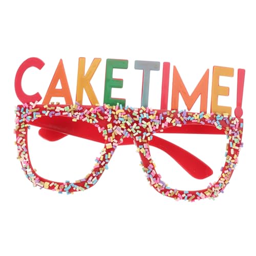 OFFSCH Lustige Partybrille für Geburtstag in Leuchtendem Rot Leichte und Bequeme Geburtstagsbrille als Foto-requisite und Kuchendeko Auffällige Brille für Feier und Geschenkspaß OFFSCH Lustige Partybrille für Geburtstag in Leuchtendem Rot Leichte und Bequeme Geburtstagsbrille als Foto-requisite und Kuchendeko Auffällige Brille für Feier und Geschenkspaß von OFFSCH