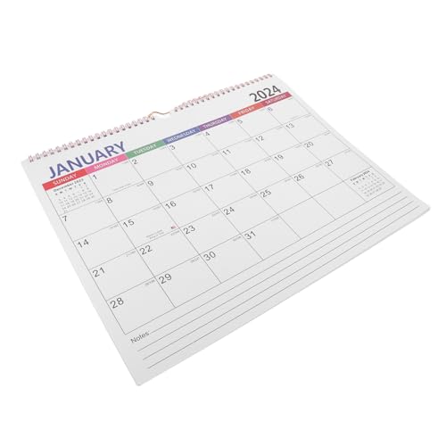 OFFSCH Monatlicher Wandkalender Englischer Countdown Kalender für Büro und Zuhause Multifunktional mit Notizblock Design zur Planung und Aufzeichnung von Ereignissen OFFSCH Monatlicher Wandkalender Englischer Countdown Kalender für Büro und Zuhause Multifunktional mit Notizblock Design zur Planung und Aufzeichnung von Ereignissen von OFFSCH