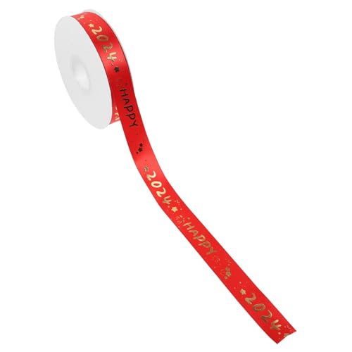 OFFSCH Neujahrs-geschenkband Festliches Dekorationsband mit Klassischem Design Strapazierfähiges Leichtes Material für DIY Verpackungen und Geschenkverpackungen OFFSCH Neujahrs-geschenkband Festliches Dekorationsband mit Klassischem Design Strapazierfähiges Leichtes Material für DIY Verpackungen und Geschenkverpackungen von OFFSCH