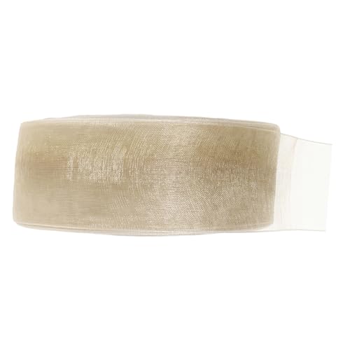 OFFSCH Organza Geschenkband Schimmerndes Goldglitzerndes Bastelband Vielseitig für Blumenarrangements DIY Schleifen und Geschenkverpackungen Transparentes Mesh Band OFFSCH Organza Geschenkband Schimmerndes Goldglitzerndes Bastelband Vielseitig für Blumenarrangements DIY Schleifen und Geschenkverpackungen Transparentes Mesh Band von OFFSCH