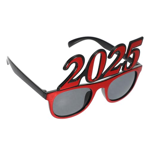OFFSCH Partybrille Rote Laserrahmen Year Eyewear Langlebige Pc Brille Lustiges Partyzubehör für Silvester und Jubiläumsfeier OFFSCH Partybrille Rote Laserrahmen Year Eyewear Langlebige Pc Brille Lustiges Partyzubehör für Silvester und Jubiläumsfeier von OFFSCH