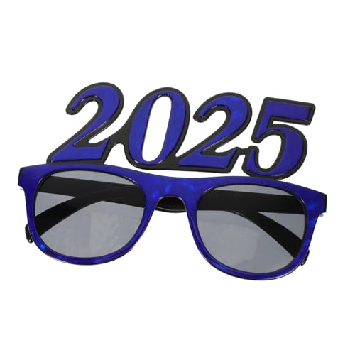 OFFSCH Partybrille aus Robustem Pc Material Lustige Leichte Partybrillen für Silvester Tanzfreudige Party Accessoires mit Blauem für Fotos und Feierlichkeiten OFFSCH Partybrille aus Robustem Pc Material Lustige Leichte Partybrillen für Silvester Tanzfreudige Party Accessoires mit Blauem für Fotos und Feierlichkeiten von OFFSCH