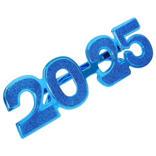 OFFSCH Partybrille mit Blauer Elektroplattierung und Glitzer Wiederverwendbare Stylische Neujahrs Partybrillen als Foto Requisiten für Silvester Events und Festlichkeiten OFFSCH Partybrille mit Blauer Elektroplattierung und Glitzer Wiederverwendbare Stylische Neujahrs Partybrillen als Foto Requisiten für Silvester Events und Festlichkeiten von OFFSCH