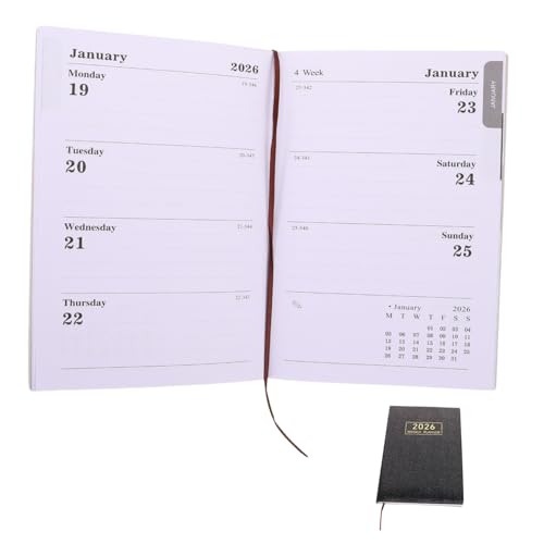 OFFSCH Planer Notizbuch mit PU Hülle Monats Kalender Organizer Wochen und Monatsübersicht Holografisches Design Langlebiges für Berufstätige Studenten und Reiseplanung OFFSCH Planer Notizbuch mit PU Hülle Monats Kalender Organizer Wochen und Monatsübersicht Holografisches Design Langlebiges für Berufstätige Studenten und Reiseplanung von OFFSCH