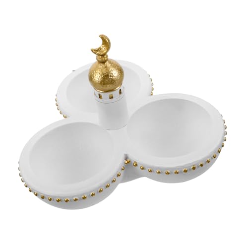 OFFSCH Ramadan Snack Platter mit Kunstvollem Hohlmuster Erhöhter Resin Eid Mubarak Candy Dish für Islamische Festlichkeiten Stilvolle Dessert Gebäckplatte für Partytischdekoration OFFSCH Ramadan Snack Platter mit Kunstvollem Hohlmuster Erhöhter Resin Eid Mubarak Candy Dish für Islamische Festlichkeiten Stilvolle Dessert Gebäckplatte für Partytischdekoration von OFFSCH