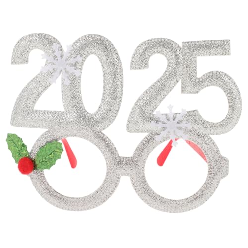 OFFSCH Weihnachtsbrille Mit Dekorativem Gestell Requisite Für Weihnachts-party Brillen Für Weihnachtsdekorationen von OFFSCH