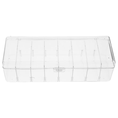 OFFSCH Transparente Aufbewahrungsbox mit Abnehmbaren Trennern Dickes Material Vielseitiger Organizer für Visitenkarten Notizzettel und Kabel Flexibles Fachsystem für Ordentliche OFFSCH Transparente Aufbewahrungsbox mit Abnehmbaren Trennern Dickes Material Vielseitiger Organizer für Visitenkarten Notizzettel und Kabel Flexibles Fachsystem für Ordentliche von OFFSCH