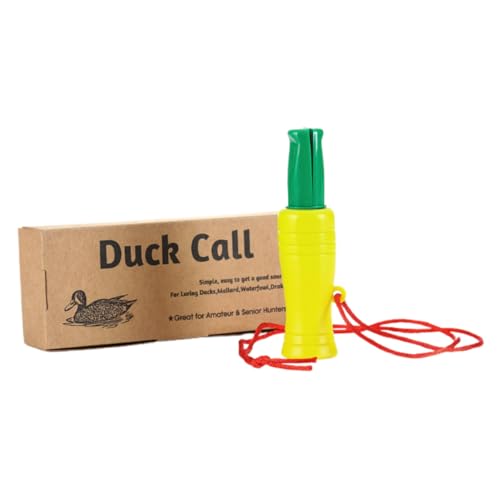 OFFSCH Ultraleichte Outdoor Survival Pfeife mit Enten imitationssound Vielseitiges Kinderspielzeug und Notfallsignal für Wandern Jagd Camping und Rettungssituationen von OFFSCH